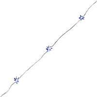 50 LED Star Silver Wire Decorative Christmas String Lights (Battery Operated)
50 LED Star Silver Wire Decorative Christmas String Lights (Battery Operated)