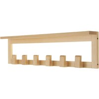 6 Beech Hook Shelf Combo
6 Beech Hook Shelf Combo