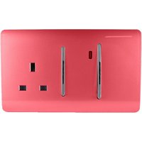 Trendi Switch 45Amp Cooker Switch and Socket in Strawberry
Trendi Switch 45Amp Cooker Switch and Socket in Strawberry