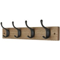 4 Black Modern Hook on Ash Board 
4 Black Modern Hook on Ash Board