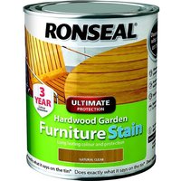 Ronseal Hardwood Garden Furniture Stain Natural - 750ml
Ronseal Hardwood Garden Furniture Stain Natural - 750ml