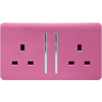 Trendi Switch 2 Gang 13Amp Long Switched Socket in Pink
Trendi Switch 2 Gang 13Amp Long Switched Socket in Pink