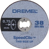Dremel SpeedClic Thin Cutting Wheels (5pc)
Dremel SpeedClic Thin Cutting Wheels (5pc)