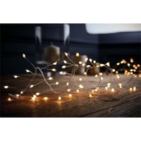 240 Large LED Silver Copper Wire Garland Christmas Lights - Warm White
240 Large LED Silver Copper Wire Garland Christmas Lights - Warm White