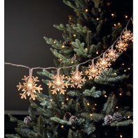 20 Large Snowflake Christmas String Lights (Battery Operated)
20 Large Snowflake Christmas String Lights (Battery Operated)