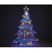Acrylic LED Tree Multicolour 3D Christmas Light Decoration - 99cm