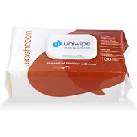 Uniwipe Washroom Wipes - 100 Pack
Uniwipe Washroom Wipes - 100 Pack