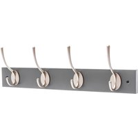 4 Victorian Satin Nickel Hooks on Slate Grey Bloc Board
4 Victorian Satin Nickel Hooks on Slate Grey Bloc Board