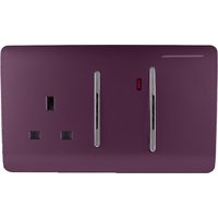 Trendi Switch 45Amp Cooker Switch and Socket in Plum
Trendi Switch 45Amp Cooker Switch and Socket in Plum