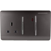 Trendi Switch 45Amp Cooker Switch and Socket Dark Brown
Trendi Switch 45Amp Cooker Switch and Socket Dark Brown