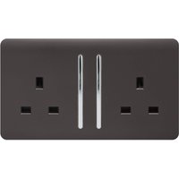 Trendi Switch 2 Gang 13Amp Long Switched Socket Dark Brown
Trendi Switch 2 Gang 13Amp Long Switched Socket Dark Brown