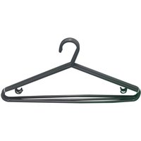20 Plastic Clothes Hangers - Grey
20 Plastic Clothes Hangers - Grey