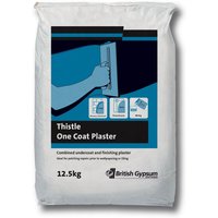 Thistle One Coat Plaster - 12.5kg
Thistle One Coat Plaster - 12.5kg