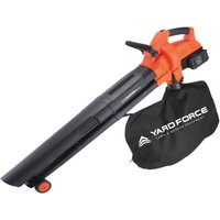 Yard Force 40V Cordless 3-in-1 Blower Vacuum
Yard Force 40V Cordless 3-in-1 Blower Vacuum