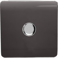 Trendi Switch 1 Gang 120 Watt LED Dimmer Switch Dark Brown
Trendi Switch 1 Gang 120 Watt LED Dimmer Switch Dark Brown