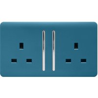 Trendi Switch 2 Gang 13Amp Long Switched Socket in Ocean Blue
Trendi Switch 2 Gang 13Amp Long Switched Socket in Ocean Blue