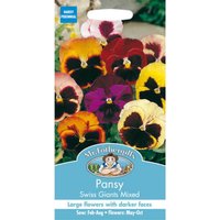 Mr. Fothergill's Pansy Swiss Giants Mixed (Viola X Wittrockina) Seeds
Mr. Fothergill's Pansy Swiss Giants Mixed (Viola X Wittrockina) Seeds