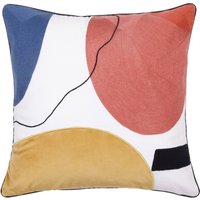 Abstract Circle Cushion - Multi-coloured
Abstract Circle Cushion - Multi-coloured