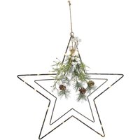 Mistletoe Pre-Lit Wire Star Decoration
Mistletoe Pre-Lit Wire Star Decoration