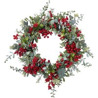 Red Berries Christmas Wreath - 50cm
Red Berries Christmas Wreath - 50cm