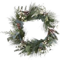 White Berries Eucalyptus Christmas Wreath - 50cm
White Berries Eucalyptus Christmas Wreath - 50cm