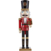 Red Wooden Nutcracker Christmas Room Decoration - 50cm
Red Wooden Nutcracker Christmas Room Decoration - 50cm