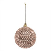 Rose Gold Beaded Christmas Tree Bauble
Rose Gold Beaded Christmas Tree Bauble