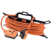 Masterplug 1 Socket Heavy Duty Extension Lead with Cable Carrier 15m Orange/Black
Masterplug 1 Socket Heavy Duty Extension Lead with Cable Carrier 15m Orange/Black