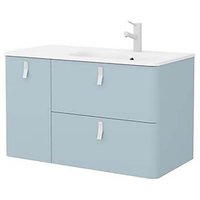 Bathstore Sketch 900 Left Hand Inset Basin and Unit - Powder Blue
Bathstore Sketch 900 Left Hand Inset Basin and Unit - Powder Blue