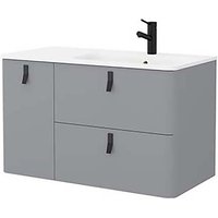 Bathstore Sketch 900 Left Hand Inset Basin and Unit - Pale Grey
Bathstore Sketch 900 Left Hand Inset Basin and Unit - Pale Grey