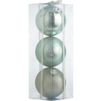 Large Pale Green Shatterproof Christmas Tree Baubles - Pack of 3
Large Pale Green Shatterproof Christmas Tree Baubles - Pack of 3