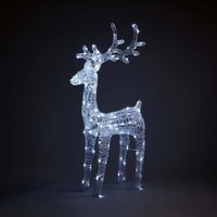 Acrylic LED Reindeer White 3D Outdoor Christmas Light Decoration - 128cm
Acrylic LED Reindeer White 3D Outdoor Christmas Light Decoration - 128cm
