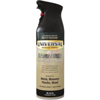 Rust-Oleum Universal Spray Paint - Hammered Black - 400ml
Rust-Oleum Universal Spray Paint - Hammered Black - 400ml