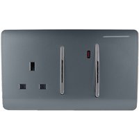 Trendi Switch 45Amp Cooker Switch and Socket in Warm Grey
Trendi Switch 45Amp Cooker Switch and Socket in Warm Grey