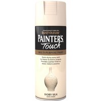Rust-Oleum Ivory - Silk Spray Paint - 400ml
Rust-Oleum Ivory - Silk Spray Paint - 400ml