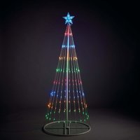 5ft String Tree Dancing Multicolour LED Outdoor Christmas Light Decoration