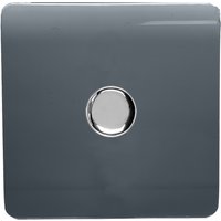 Trendi Switch 1 Gang 120 Watt LED Dimmer Switch in Warm Grey
Trendi Switch 1 Gang 120 Watt LED Dimmer Switch in Warm Grey