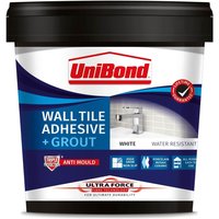 UniBond UltraForce Wall Tile Adhesive & Grout White 1.38kg
UniBond UltraForce Wall Tile Adhesive & Grout White 1.38kg