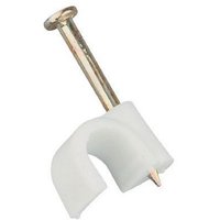 Masterplug Round Cable Clips 7mm White 100 Pack
Masterplug Round Cable Clips 7mm White 100 Pack