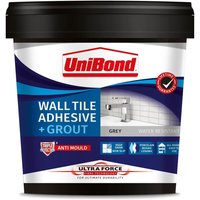 UniBond UltraForce Wall Tile Adhesive & Grout Grey 1.38kg
UniBond UltraForce Wall Tile Adhesive & Grout Grey 1.38kg