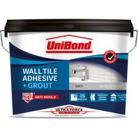 UniBond UltraForce Wall Tile Adhesive & Grout Grey 12.8kg
UniBond UltraForce Wall Tile Adhesive & Grout Grey 12.8kg