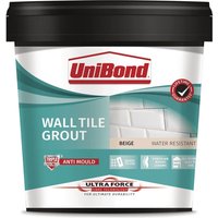 UniBond UltraForce Wall Tile Grout Beige 1.38kg
UniBond UltraForce Wall Tile Grout Beige 1.38kg