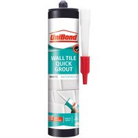 UniBond UltraForce Wall Tile Quick Grout Cartridge White 460g
UniBond UltraForce Wall Tile Quick Grout Cartridge White 460g