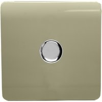 Trendi Switch Single 120 Watt LED Dimmer in Gold
Trendi Switch Single 120 Watt LED Dimmer in Gold