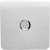 Trendi Switch Single 120 Watt LED Dimmer in White
Trendi Switch Single 120 Watt LED Dimmer in White