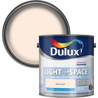 Dulux Light & Space Soft Coral - Matt Emulsion Paint - 2.5L
Dulux Light & Space Soft Coral - Matt Emulsion Paint - 2.5L