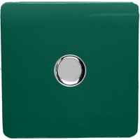 Trendi Switch 1 Gang 120 Watt LED Dimmer Switch in Dark Green
Trendi Switch 1 Gang 120 Watt LED Dimmer Switch in Dark Green