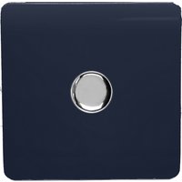 Trendi Switch 1 Gang 120 Watt LED Dimmer Switch in Navy
Trendi Switch 1 Gang 120 Watt LED Dimmer Switch in Navy