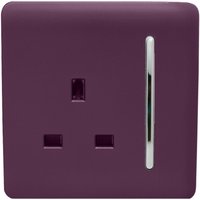 Trendi Switch 1 Gang 13Amp Switched Socket in Plum
Trendi Switch 1 Gang 13Amp Switched Socket in Plum