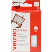 VELCRO Brand Stick-On Square - White - 25mm - 24 Set
VELCRO Brand Stick-On Square - White - 25mm - 24 Set